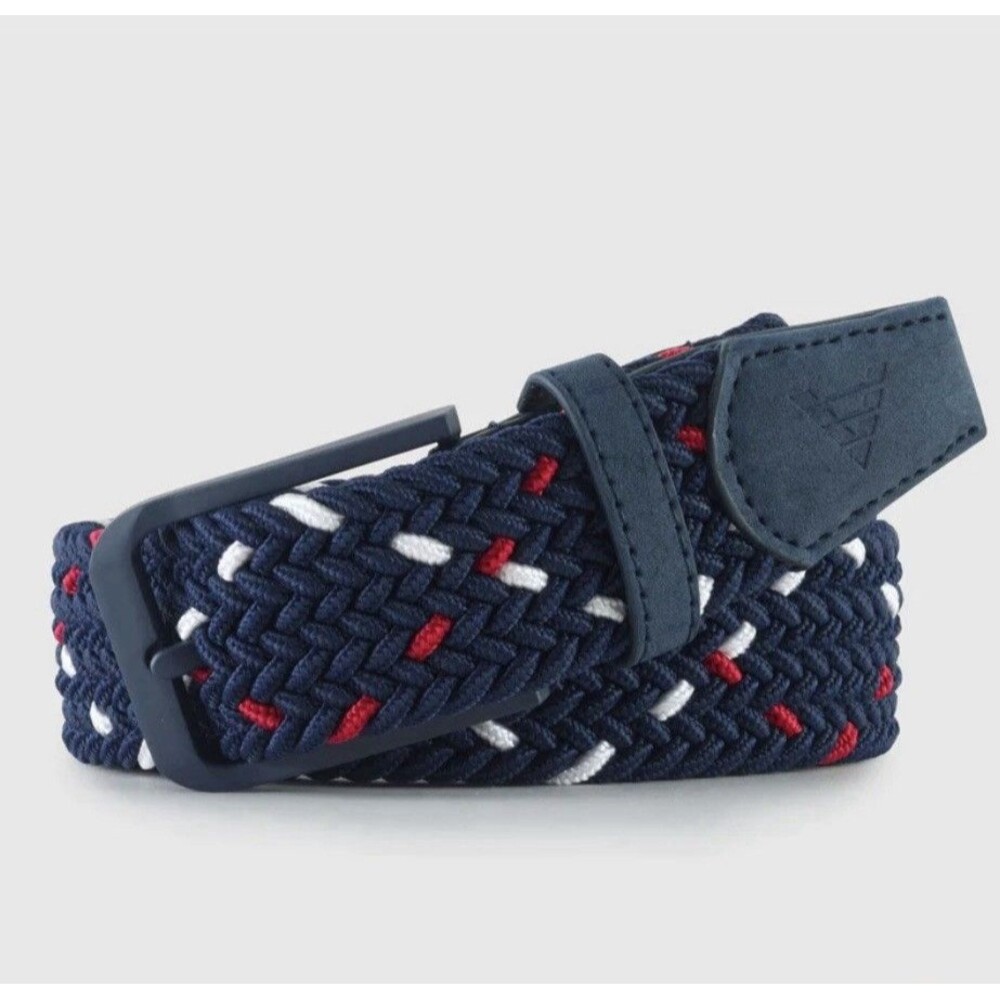 Vivid Golf Woven Maximum Stretch Mens Belt Size 36 Blue Red New‎ In Box
